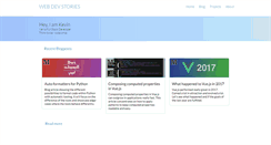Desktop Screenshot of kevinpeters.net